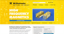 Desktop Screenshot of bhelectronics.com